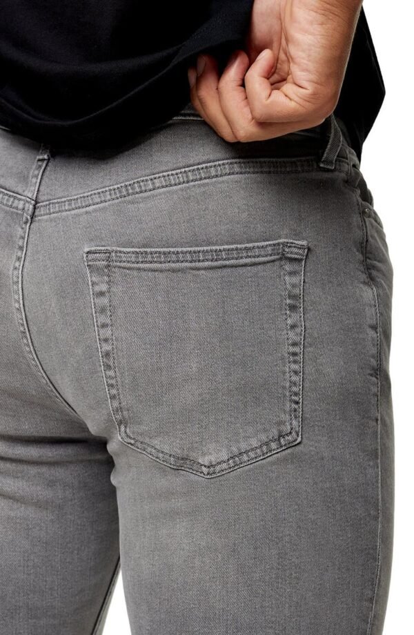 Topman - Mid Gray Skinny Jeans - Image 4