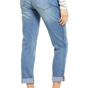 Wit & Wisdom – Ripped Crop Straight Leg Jeans