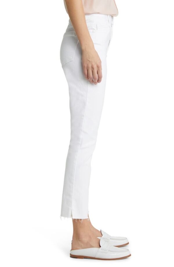 Wit & Wisdom - Ab-Solution CoolMax® High Waist Raw Hem Straight Leg Jeans - Image 6