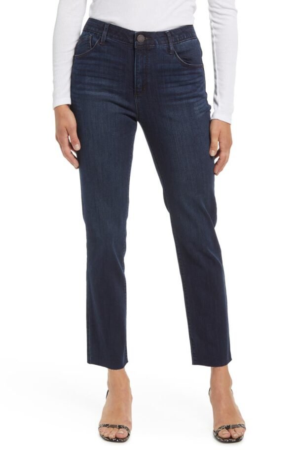 Wit & Wisdom - 'Ab'Solution Raw Hem Slim Straight Jeans - Image 2