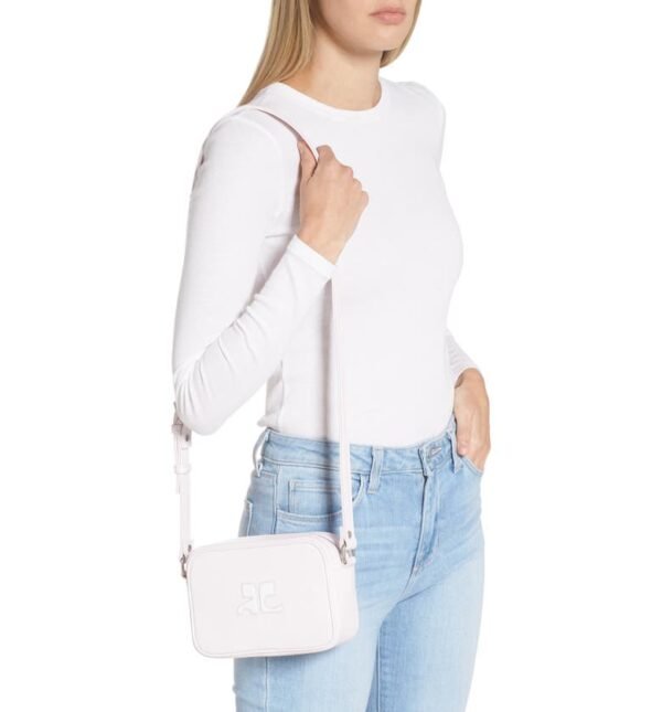 Courrèges - Calfskin Leather Crossbody Camera Bag (GROUP BUY) - Image 6