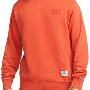 Nike – Embroidered French Terry Crewneck Sweatshirt