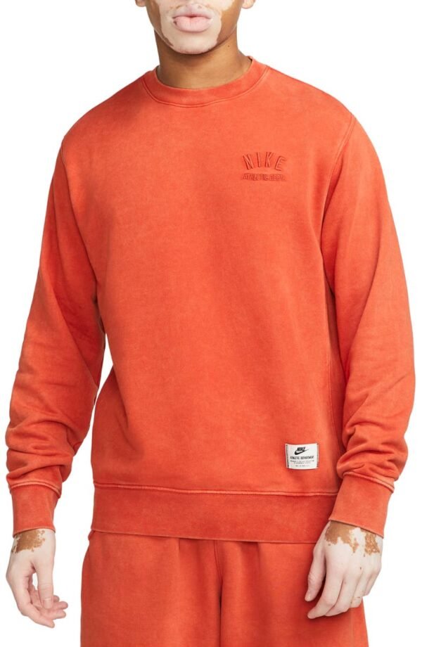 Nike - Embroidered French Terry Crewneck Sweatshirt