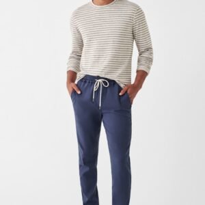 Faherty – Cloud Stripe Reversible Long Sleeve T-Shirt
