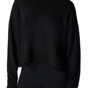 After Class Cotton Blend Crop Sweatshirt