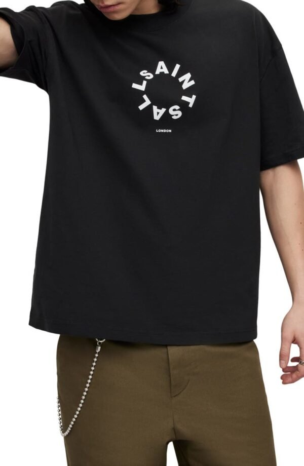 AllSaints - Tierra Logo Graphic Tee - Image 7