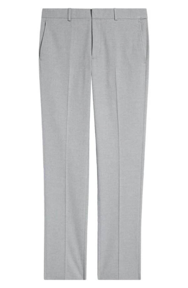 Nordstrom - Flannel Trim Fit Trousers - Image 7