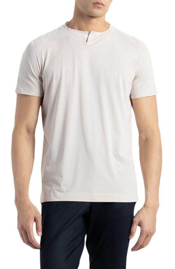 SOFT CLOTH - Malibu Notch Crewneck T-Shirt - Image 2