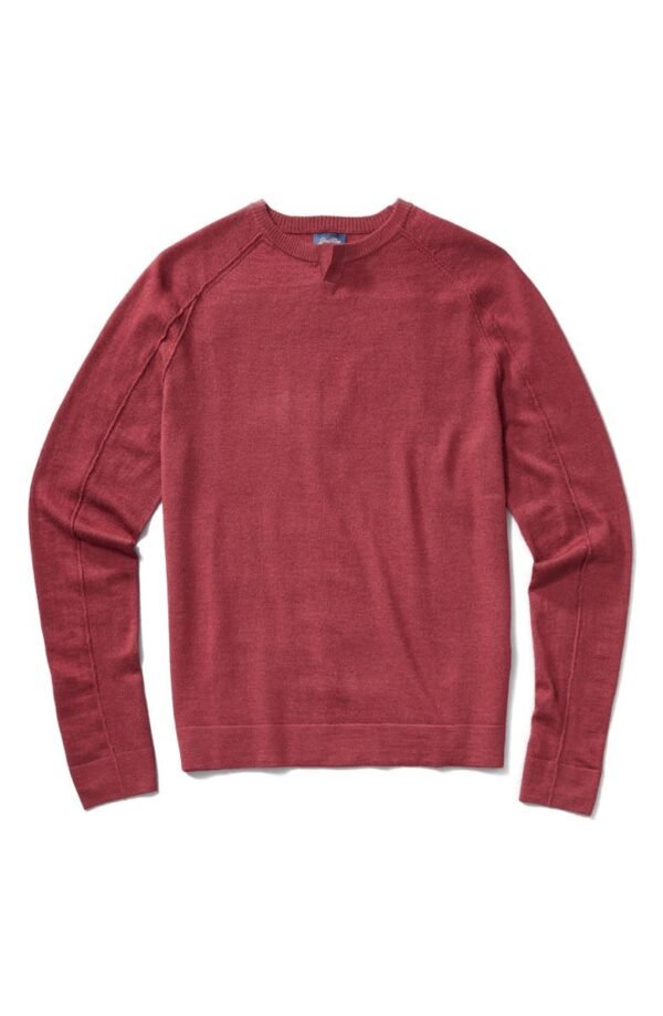 Good Man Brand - MVP Slim Fit Notch Neck Wool Sweater - Image 25