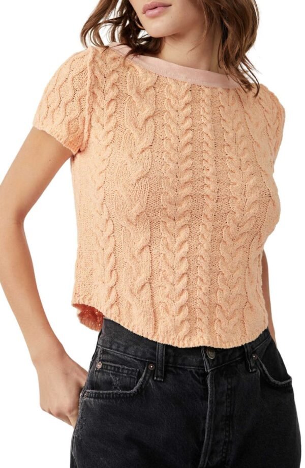 Free People  - Baby Cable Sweater - Image 9