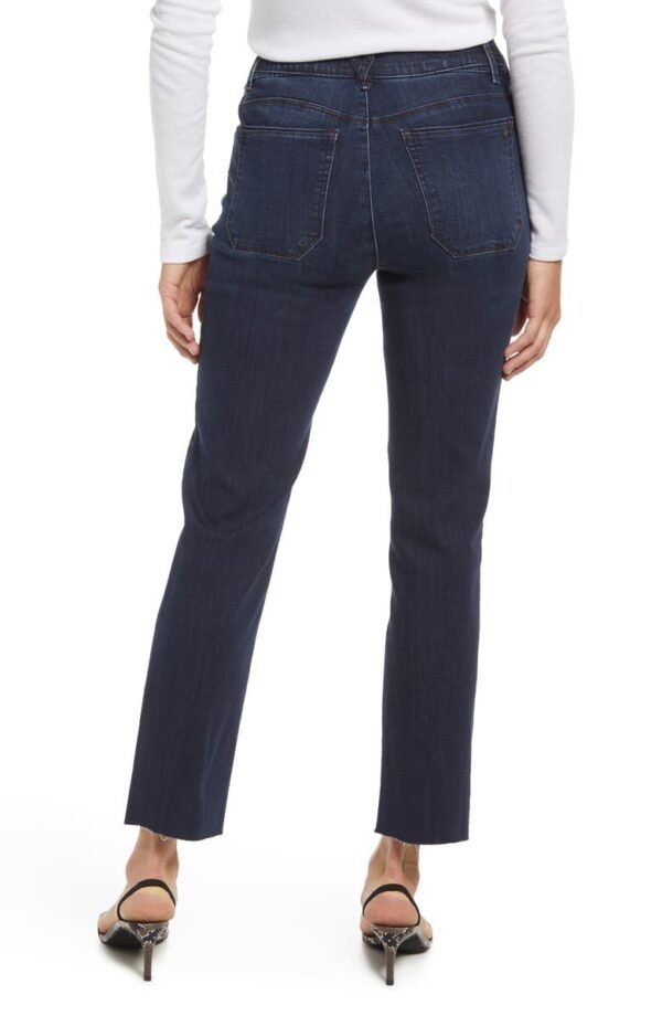 Wit & Wisdom - 'Ab'Solution Raw Hem Slim Straight Jeans