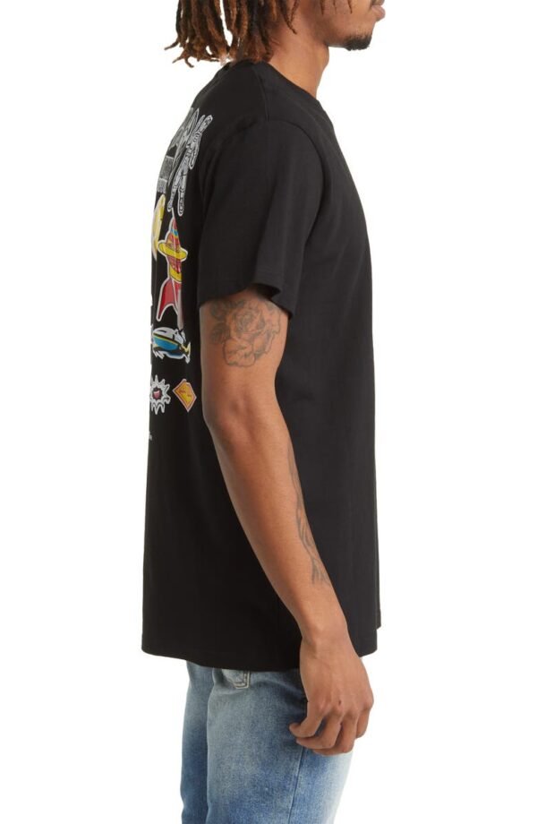 Billionaire Boys Club - Stickered Cotton Graphic Tee - Image 8