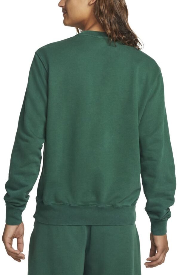 Nike - Embroidered French Terry Crewneck Sweatshirt - Image 5