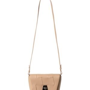 Akris - Small Anouk Braided Trapezoid Leather Crossbody Bag (GROUP BUY)