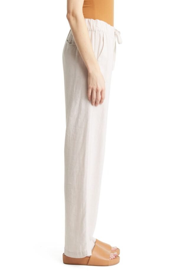 Caslon® - Stripe Linen Blend Pants - Image 5