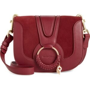 See by Chloé – Hana Suede & Leather Shoulder Bag