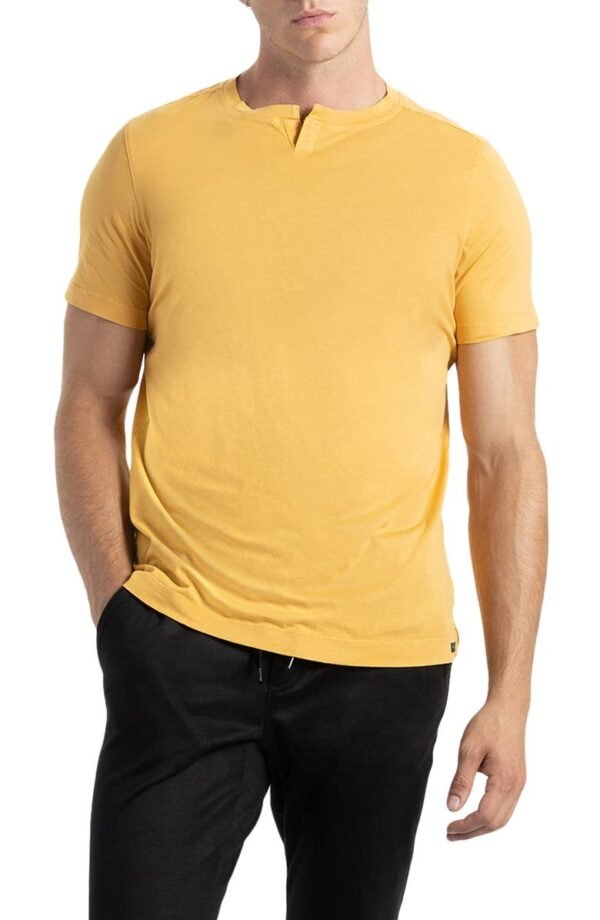 SOFT CLOTH - Malibu Notch Crewneck T-Shirt - Image 13