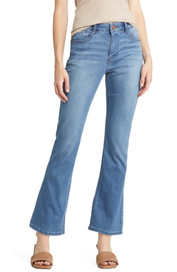 Wit & Wisdom - Luxe High Waist Itty Bitty Bootcut Jeans