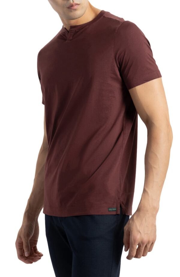 SOFT CLOTH - Malibu Notch Crewneck T-Shirt - Image 8
