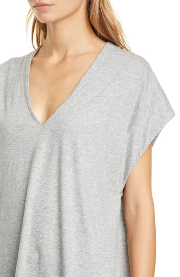 FRAME - Le Mid Rise V-Neck Tee - Image 27