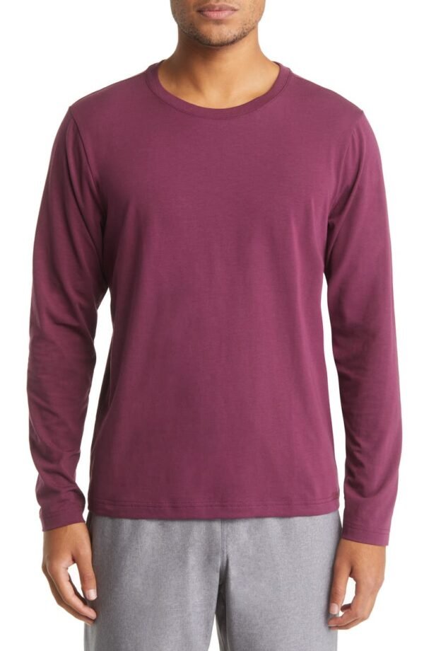 Rhone - Element Long Sleeve Organic Cotton Blend T-Shirt - Image 20