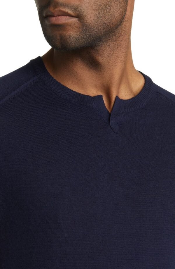 Good Man Brand - MVP Slim Fit Notch Neck Wool Sweater - Image 5