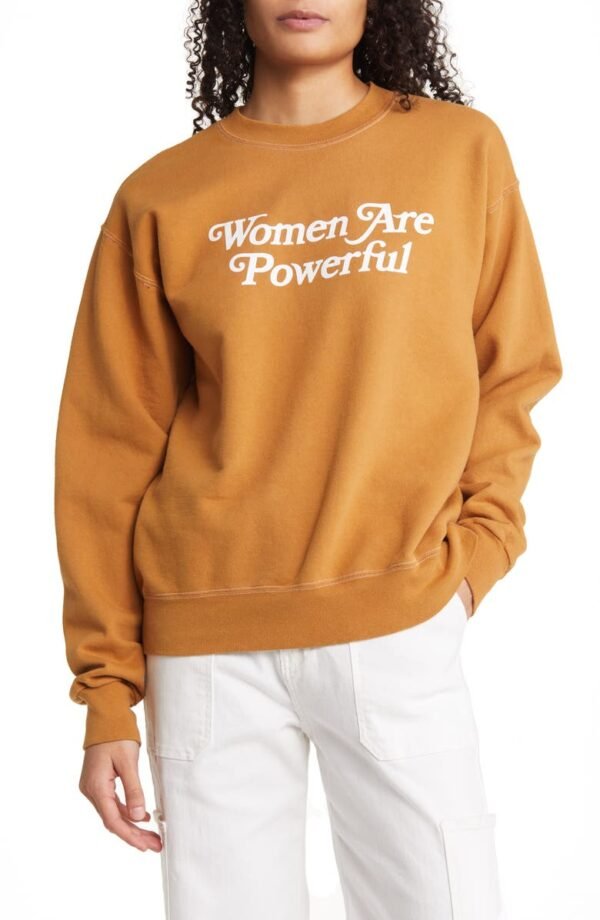 One DNA - Gender Inclusive Women Are Powerful Graphic Sweatshirt