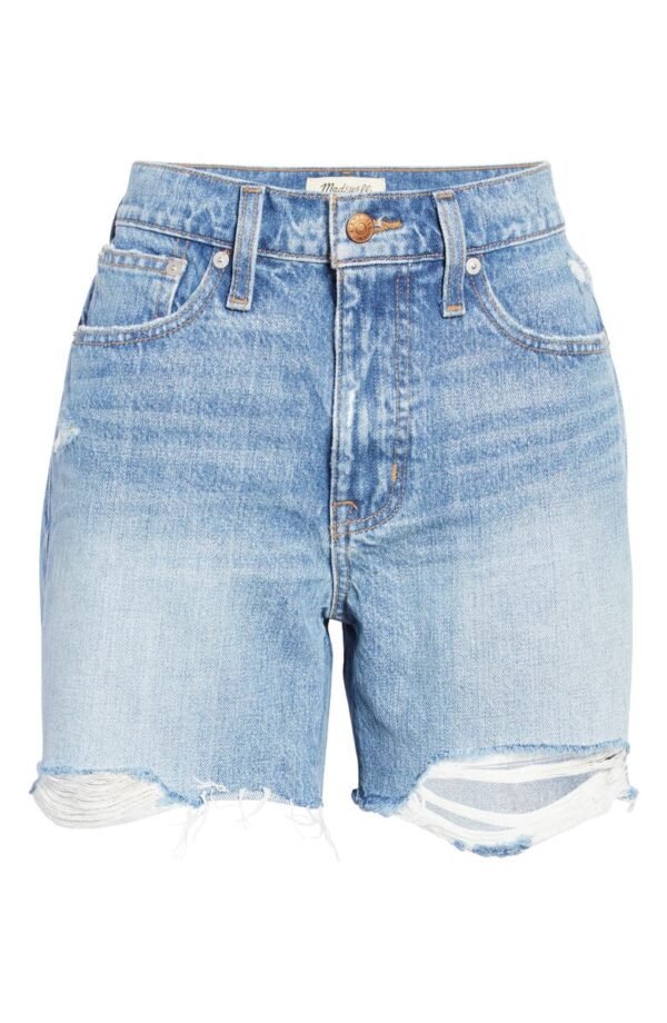 Madewell - Relaxed Mid Length Denim Shorts - Image 2