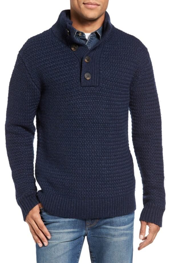 Schott NYC - Military Henley Sweater - Image 26