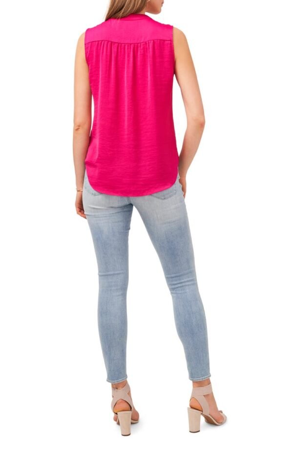 Vince Camuto - Rumpled Satin Blouse - Image 15