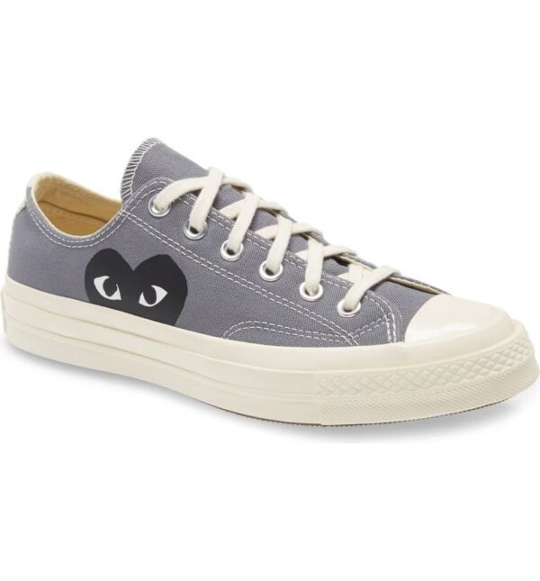 Comme des Garçons PLAY - x Converse Chuck Taylor® Hidden Heart Low Top Sneaker - Image 9