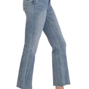 KUT from the Kloth – Kelsey High Waist Raw Hem Ankle Flare Jeans