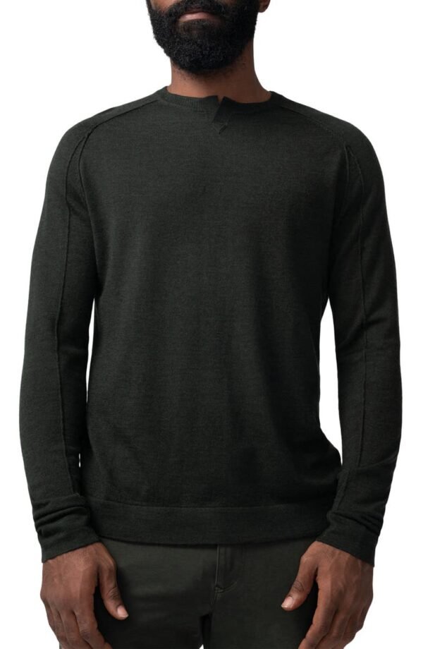 Good Man Brand - MVP Slim Fit Notch Neck Wool Sweater - Image 23
