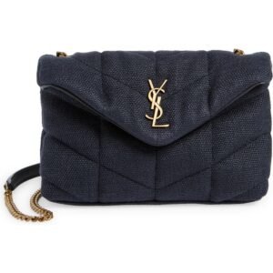 Saint Laurent – Toy Loulou Puffer Quilted Canvas Crossbody Bag