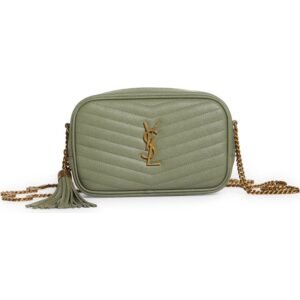 Saint Laurent - Mini Lou Quilted Leather Crossbody Bag