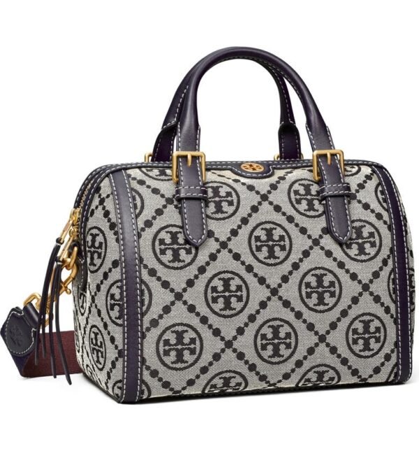 Tory Burch - T Monogram Jacquard Barrel Shoulder Bag (GROUP BUY) - Image 2