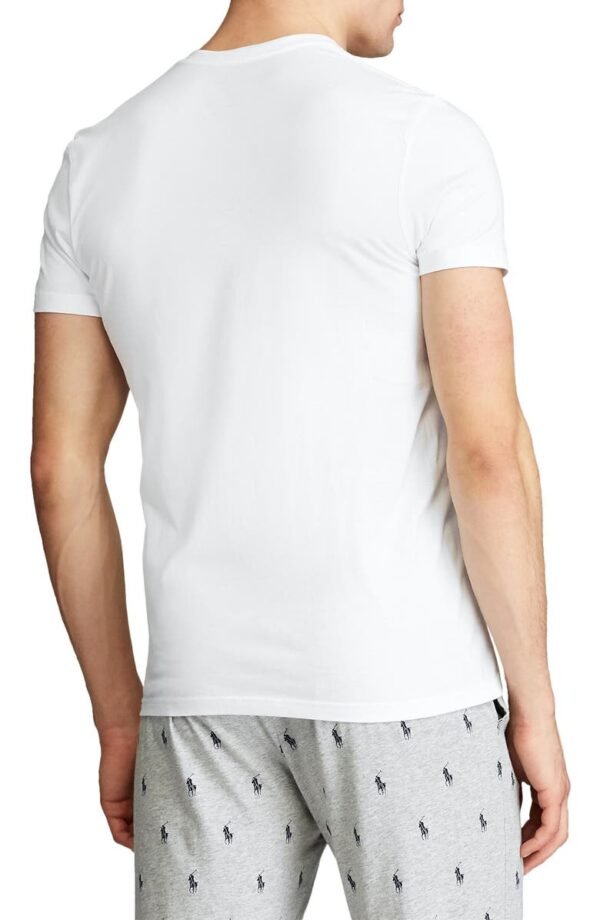 Polo Ralph Lauren - 5-Pack Relaxed Fit V-Neck Undershirts - Image 2