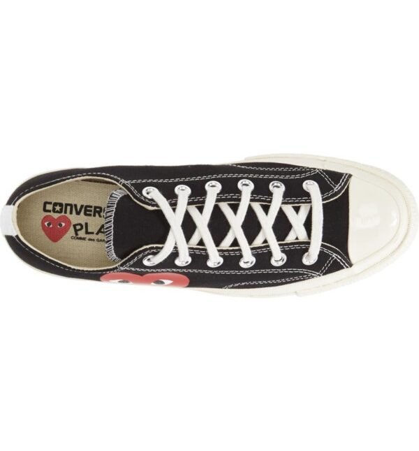 Comme des Garçons PLAY - x Converse Chuck Taylor® Hidden Heart Low Top Sneaker - Image 15