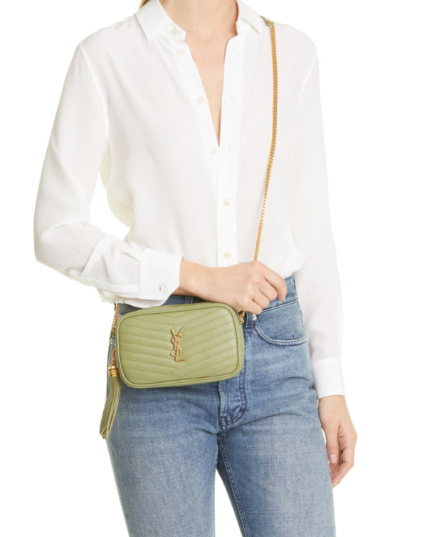 Saint Laurent - Mini Lou Quilted Leather Camera Bag - Image 33