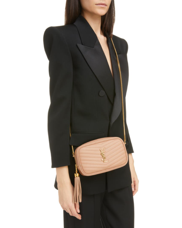 Saint Laurent - Mini Lou Quilted Leather Camera Bag - Image 17
