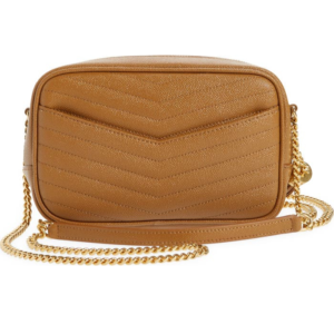 Saint Laurent – Mini Lou Quilted Leather Camera Bag