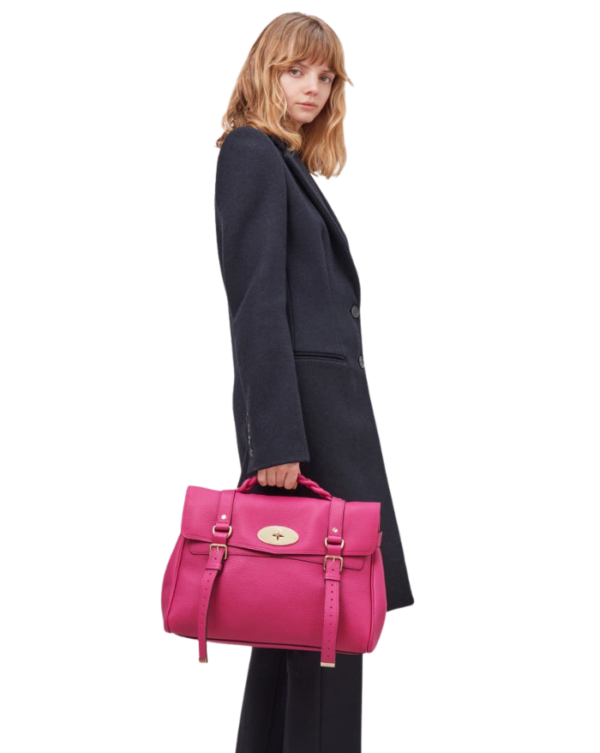 Mulberry - Oversize Alexa Leather Satchel - Image 15