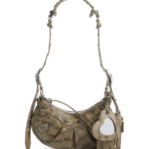 BALENCIAGA - Extra Small License Logo Le Cagole Shoulder Bag (GROUP BUY)