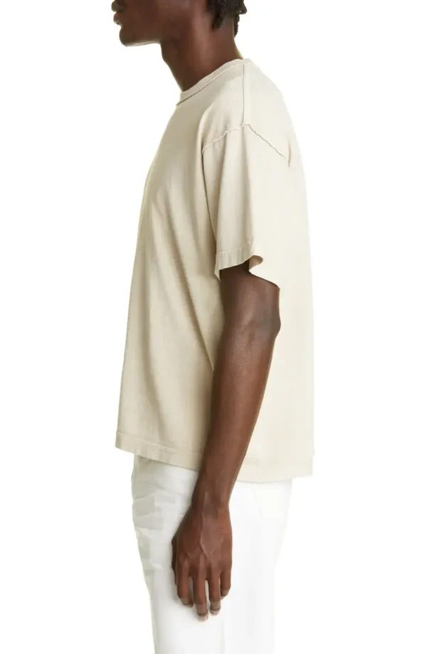 JOHN ELLIOTT - Men's Oversize Reverse Crop T-Shirt - Image 3