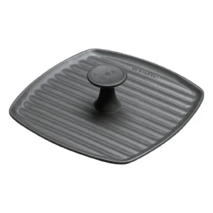 LE CREUSET – 9 Inch Square Cast Iron Panini Press
