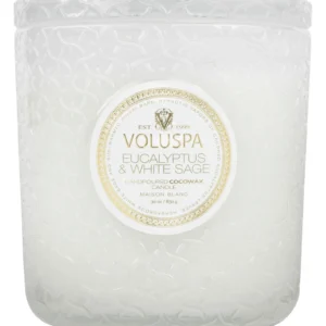 VOLUSPA – Eucalyptus & White Sage 3-Wick Luxe Candle