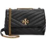 TORY BURCH – Kira Chevron Leather Convertible Shoulder Bag