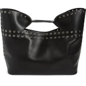 ALEXANDER MCQUEEN - The Large Bow Eyelet Leather Tote (GROUP BUY)