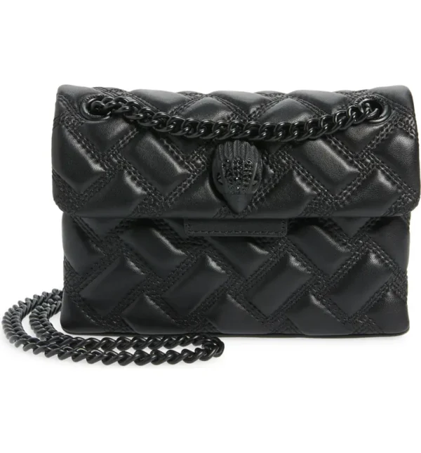 KURT GEIGER LONDON - Kensington Leather Mini Crossbody Bag