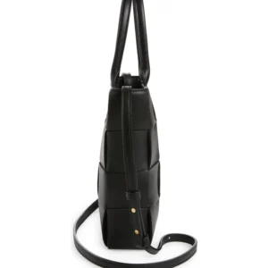 BOTTEGA VENETA – Small Cassette Intrecciato Leather North/South Tote